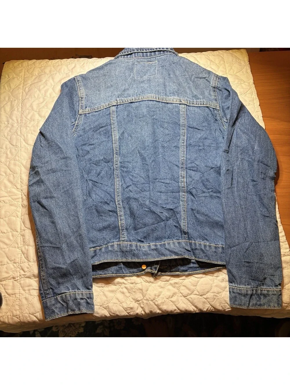 Levi's Kids Denim Jeans Jacket Size Large (10/12), Light Washed, Blue, Button-Up